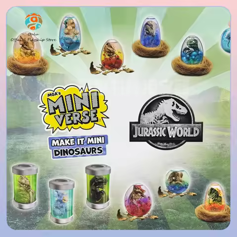 New Miniverse Jurassic Dino Balls Blind Ball Mini Jurassic Dinosaur Egg Model Toys Diy Blind Box Mga