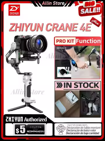 ZHIYUN CINEPEER CRANE 4E Camera Gimbal Stabilizer 3-Axis Handheld for Sony for Canon for Nikon for P