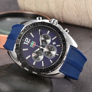 Fashionale Wristwatches Quartz Sport Business Casual Watches Rubber Strap Waterproof Watch Timepiece