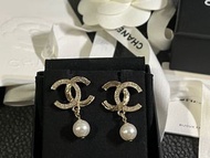 Chanel Earrings 珍珠 pearl 耳環 香港單