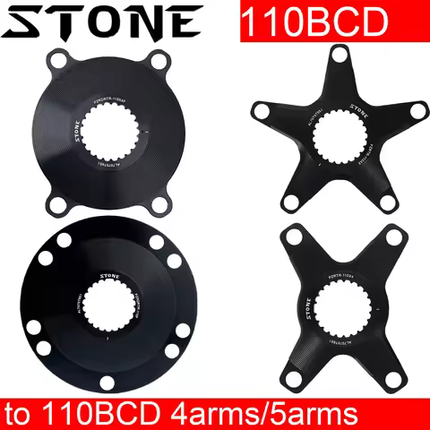 Stone Bike Chainring for Rotor To 110BCD Adapter Spider Converter for Kapic Aldhu Vegast Hawk Raptor