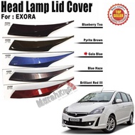 Proton Exora Custom Fit ABS Car  Headlamp  Eyelid (Gala Blue)