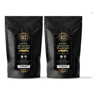 2 X BCC Craft Roasted Peaberry Coffee Beans 500gm + FREE 4 sachets BCC White Coffee 3 in 1 (No Sugar