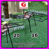 Boncengan Belakang Jaguar Rak Sepeda 16 / 20 inch sepeda mini, bmx lipat mtb federal minivelo minitr