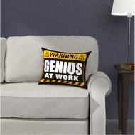 Mr. Sai Science Factory|Fun English Label Double-Sided Pillow (2 Styles) Full Of Scientific Marks Ev