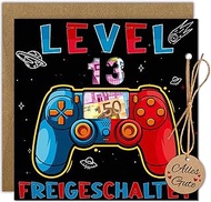 Money Gifts Birthday 13th with Envelope, Card 13th Birthday Boys - Gifts for 13 Year Old Boys - 13th