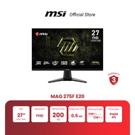 MSI Monitor MAG 275F E20 | 27" | Rapid IPS | FHD | 0.5ms | 200 Hz (จอคอมพิวเตอร์) [Pre-Order จัดส่งภ