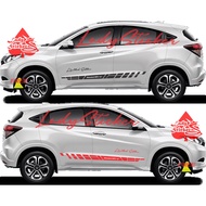 HONDA CAR STICKERS HR-VHONDA CAR STRIPE LIST STICKERS HR-V BR-V CR-ZHONDA