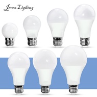Jmax LED Bulb Lights A60 220v Spot Bulb E27 LED Lamp Indoor Light 3w 5w 7w 9w 12w 15w 18w 21w 24w LED E27 Candle Foco Lamp Spotlight Home Decor