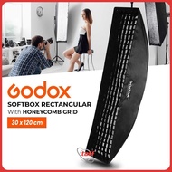 Godox Softbox Rectangular Honeycomb Grid Bowens Mount 30x120cm - SB-FW-30120