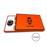 Smart Bluetooth Watch S9 Ultra Three Strap Set Wireless Charging Real Screw Buckle Watch Bracelet