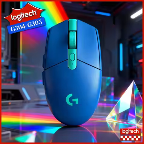 Logitech G304 LIGHTSPEED Wireless Gaming Mouse 12000 DPI 1Ms Latency HERO Sensor 250Hr Battery Porta