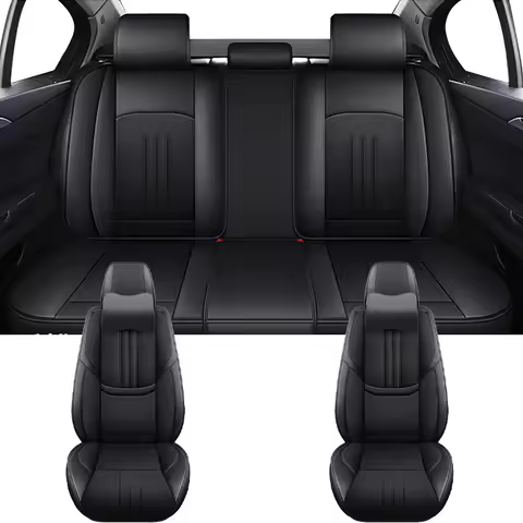 Universal Car Seat Covers For Audi A4 B6 B8 A3 8P A7 4L A6 4f C5 C6 C7 Q3 Q2L Q5 Q7 4L Auto Interior