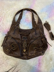 กระเป๋าสะพายข้างลายเสือดาวย้อนยุค แฟชั่น Y2K กระเป๋าสะพายข้างผู้หญิงสไตล์สตรีทวินเทจ กระเป๋าสะพายข้า