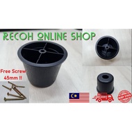 Ready Stock 2" & 22mm Sofa Round Leg Plastic , Sofa Stopper, DIY Sofa Repair , Divan Leg , Cabinet L