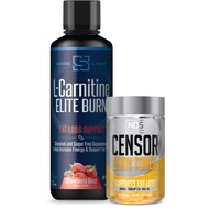 NDS Nutrition Fat Loss-Body Toner with CLA (90 Softgels) & Siren Labs L-Carnitine Elite Burn Fat Los