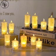 Flame-Free LED Candle Lamp For Home Decoration Bedroom Decoration