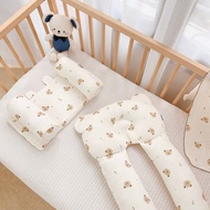 Joonee shaped pillow for baby, soft cool Muslin fabric, anti-concave pillow for baby