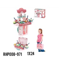 3 IN 1 COOK KITCHEN PLAY SET LITTLE CHEFS SET 008-971