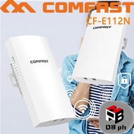 Comfast 2PCS 300Mbps Outdoor WiFi Bridge 1KM 2.4G Long Range Extender Router/AP/Repeater Weatherproo