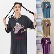 Short Pajamas Dress 4XL Ursula Villain Loose Large Size Loungewear Nightdress One-Piece Home Can We