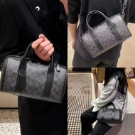 Classic Logo Embossed GOTHAM Luggage Bag Messenger Bag Men's Bag Messenger Bag Badge Pattern Casual 