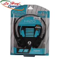 Tai nghe có dây chụp tai Rapoo H120 (Đen)
