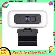 4K 2K Full HD Webcam Portable Auto Focus Webcam Live Streaming Flexible with Microphone Live Broadca