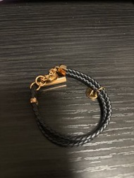 Crudo 黑色皮繩