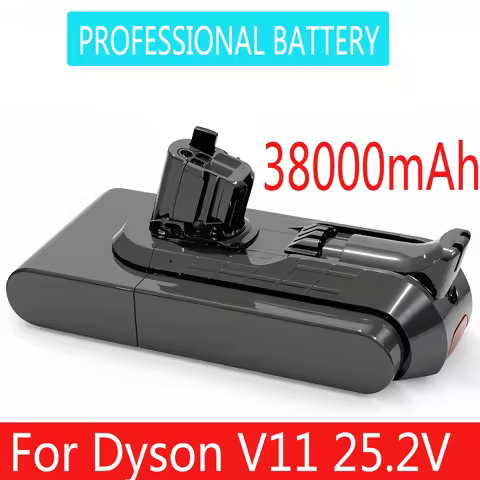 for Dyson V15 25.2V 38000mAh Battery Vacuum Cleaner Compatible Models SV22 SV28 SV29 Rechargeable fo