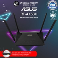 Asus RT-AX53U AX1800 Dual Band WiFi 6 Router (802.11ax)