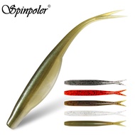 Finesse Tiny Fluke Soft Lure Universal Freshwater Sea Fishing Bass Tackle
