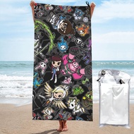 Tokidoki Beach towel absorbent bath towel microfiber quick dry swimming towel