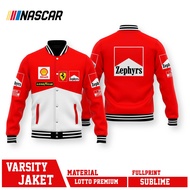 VARSITY JACKET NASCAR RACING FERRARI F1RUMBLE