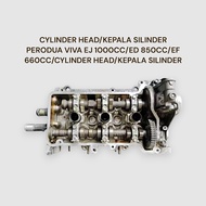 CYLINDER HEAD/KEPALA SILINDER PERODUA VIVA EJ 1000CC/ED 850CC/EF 660CC/CYLINDER HEAD/KEPALA SILINDER