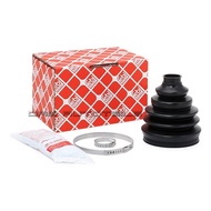 Febi Audi A4 S4 A5 S5 B8 A6 A7 C7 Q5 RS5 Drive Shaft Outer CV Joint Bellow Cover Kit 8K0498203 8K049