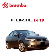 BREMBO Front Brake Pads (1 set) - Kia Forte 1.6 2.0 TD
