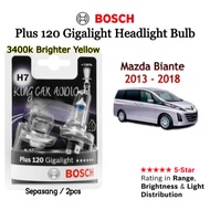 Untuk Mazda Biante 2013-2018~Sepasang 3400K 12V Bosch Plus 120 Gigalight H7 Mentol Lampu Depan Keret
