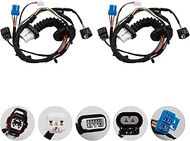 Dasbecan 2Ps Rear Door Harness with Connectors Compatible with Dodge Ram 1500 2500 3500 4500 5500 20