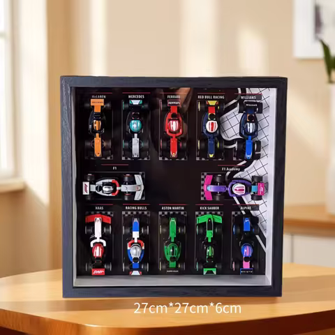 IN STOCK 2026 NEW Display Wallboard Wall suitable for LEGO 71049 F1 Collectible Race Cars building b
