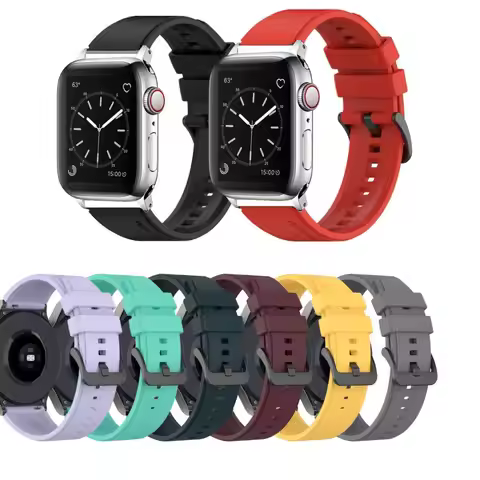 Silicone Strap Band Compatible For Apple Watch Series 11 10 9 8 7 6 5 4 3 2 SE SE3 Ultra 2 3 49mm Br
