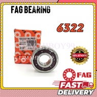 READY STOCK 1 PCS CRANKSHAFT RACING BEARING FAG FIBER GERMANY 6322 WAVE125 WAVE110 DASH HIGH SPEED