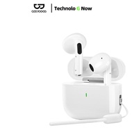 GOOJODOQ หูฟังไร้สาย J201 หูฟัง Bluetooth 5.3 Ipx5 ไมโครโฟนในตัว A6 Pro หูฟังบลูทูธ การแป้วย Ai