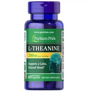 Puritan's Pride L-Theanine 200 mg / 60 Capsules- อาลีสุขภาพ