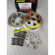 KLX150 RACING CLUTCH BOSS & CLUTCH PRESSURE PLATE 6 SPRING SET