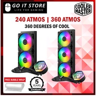 Cooler Master MasterLiquid 240 Atmos ARGB / 360 Atmos ARGB / ML360R RGB  AIO CPU Liquid Cooler (MLX-