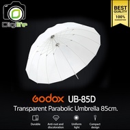Godox Umbrella UB-85D Transparent Parabolic Umbrella 85 cm. ร่มทะลุ พาราโบลิค 85 ซม.