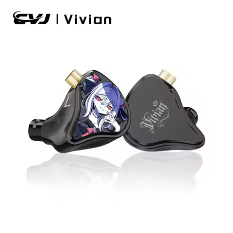 CVJ Vivian In Ear Earphone 10mm Dynamic Driver Dual Magnetic Sound 3 Tuning Modes Music Gaming Ergon