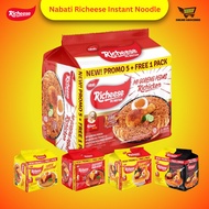 Richeese Ramen Mi Goreng/Sup Instant 5 Variasi (5+1FOC Packets) HALAL