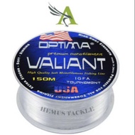 SENAR PANCING OPTIMA VALIANT 150 M IGFA TOURNAMENT WARNA CLEAR